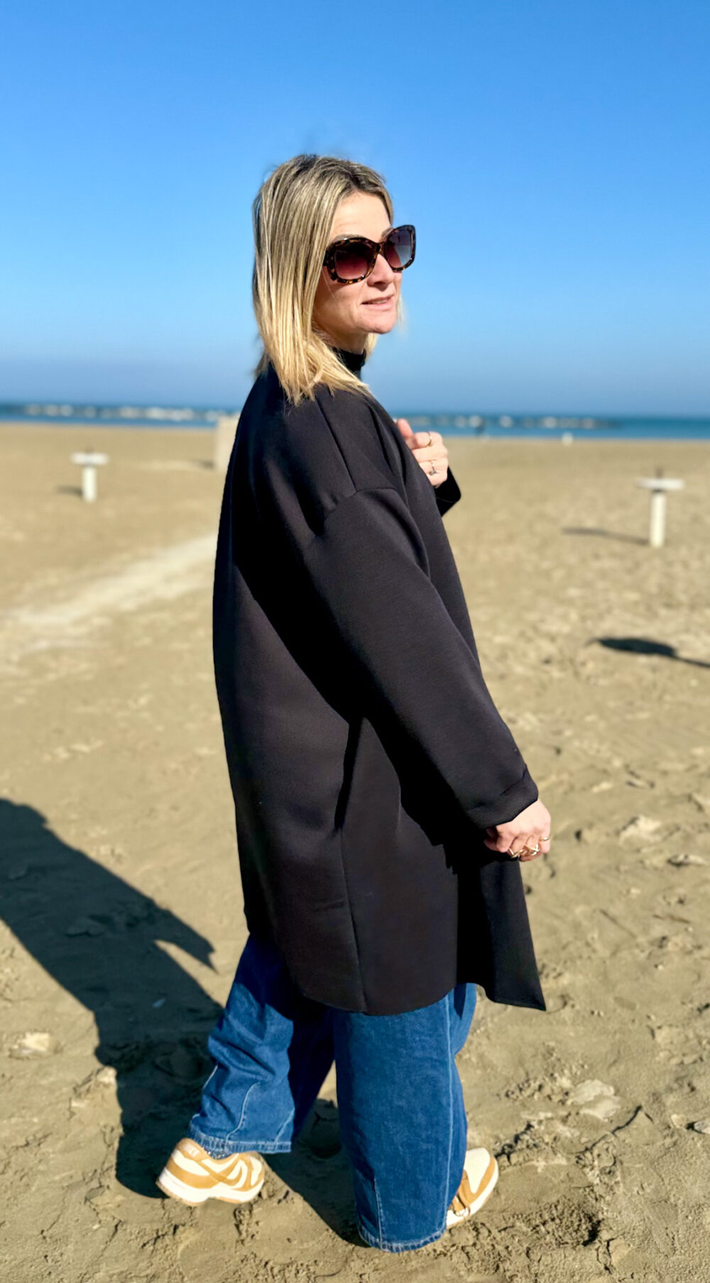 BLAZER LUNGO LEGGERO CON TASCHE