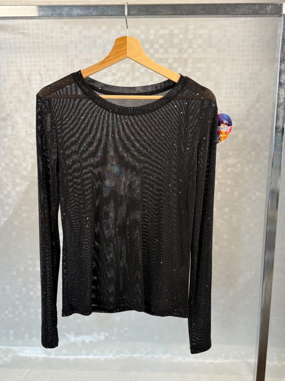 SOTTOGIACCA CON BRILLANTINI VELATO