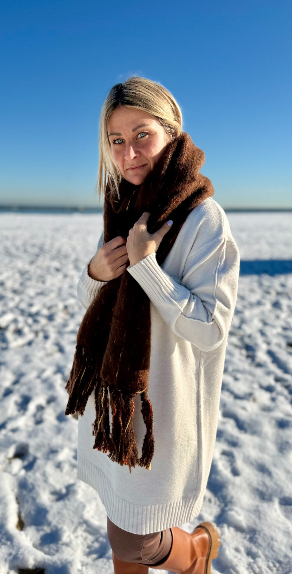 MAXI SCIARPA IN VISCOSA CALDA E AVVOLGENTE